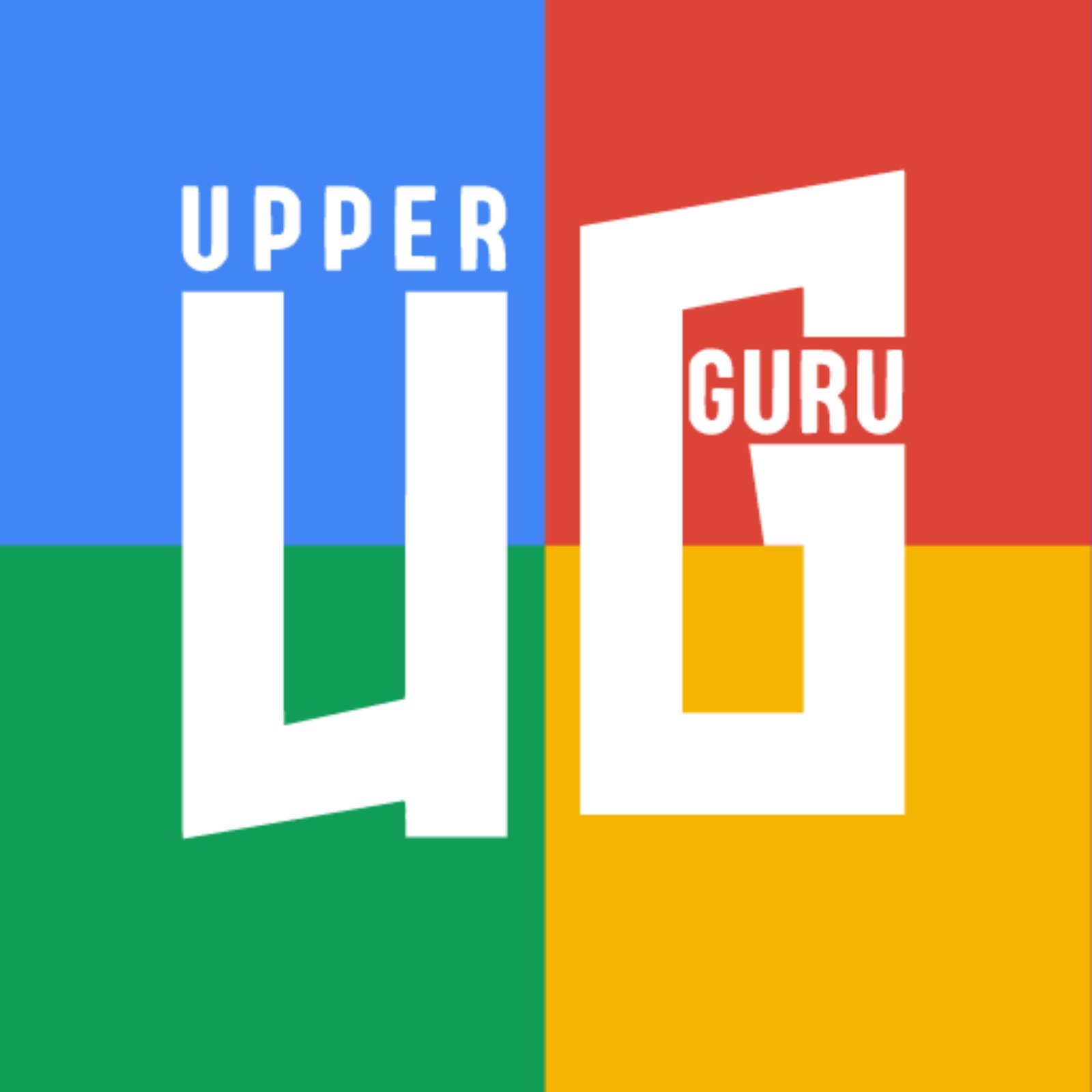 Upperguru Logo - Curved Style