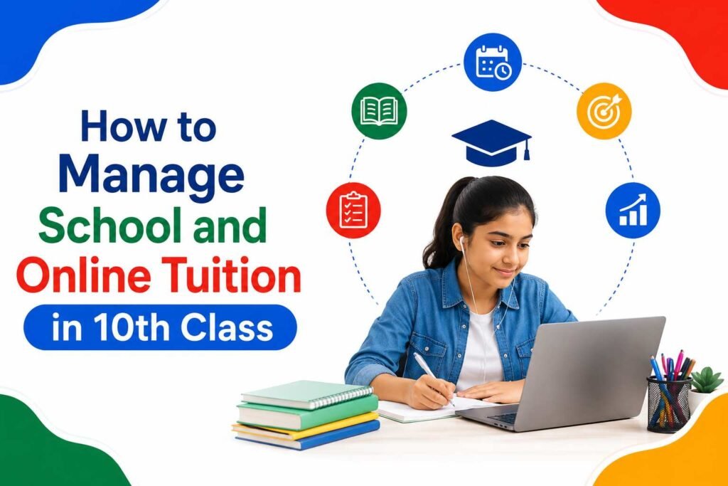 How to manage school and online tuition in 10th class