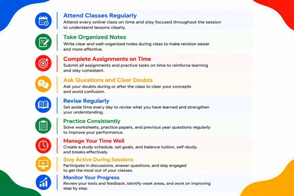 Tips for getting better results from online tuition for students